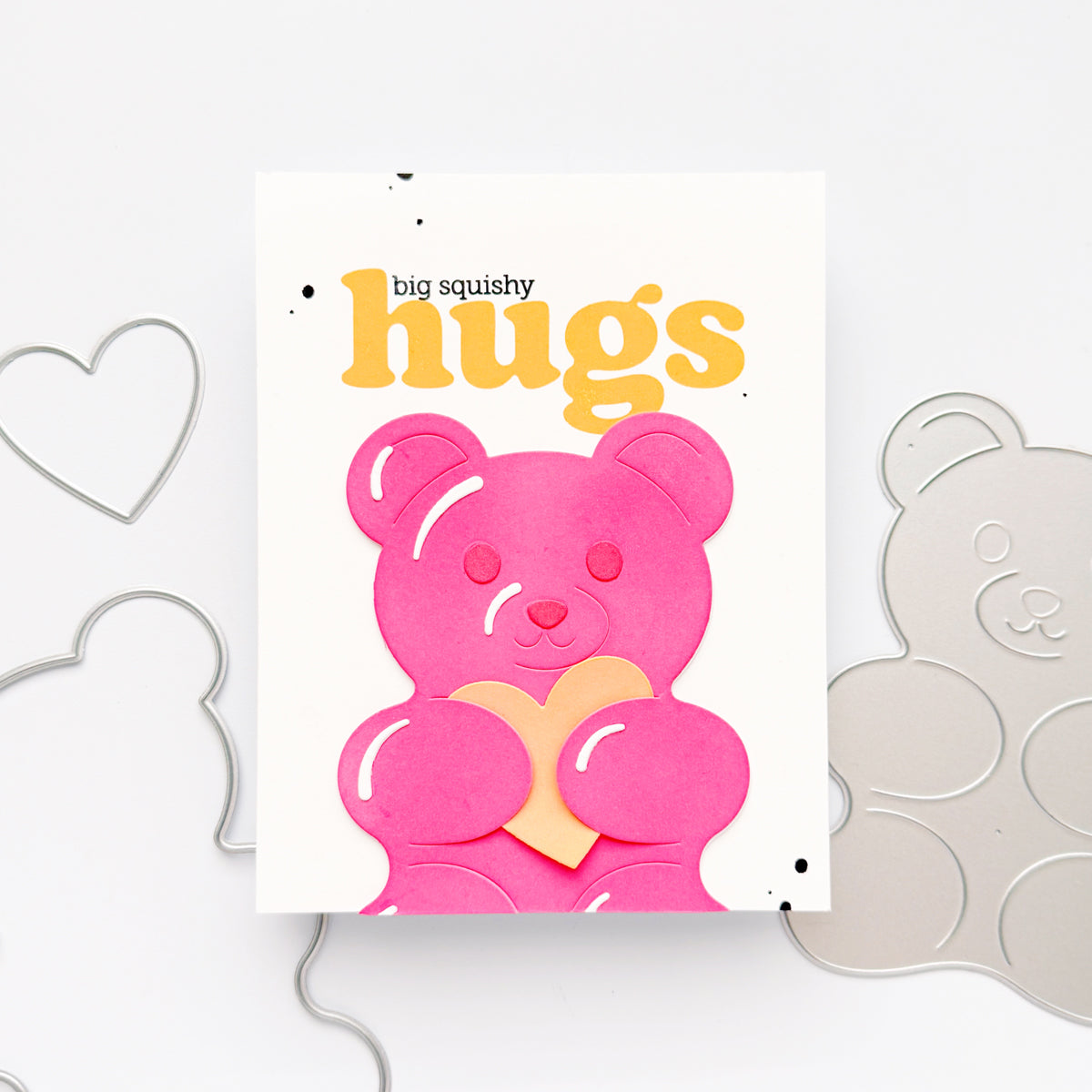 Hero Arts Bear Hugs Die Set by Hero Arts + Carly Tee | Hero Arts