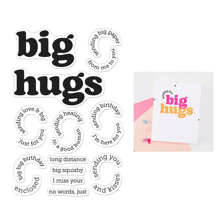 Big Hugs Stamp Set by Carly Tee