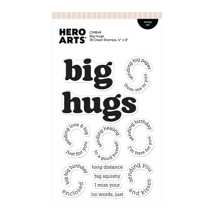 Big Hugs Stamp Set by Carly Tee