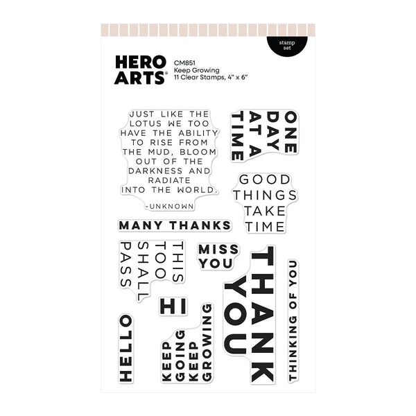 Keep Growing Stamp Set