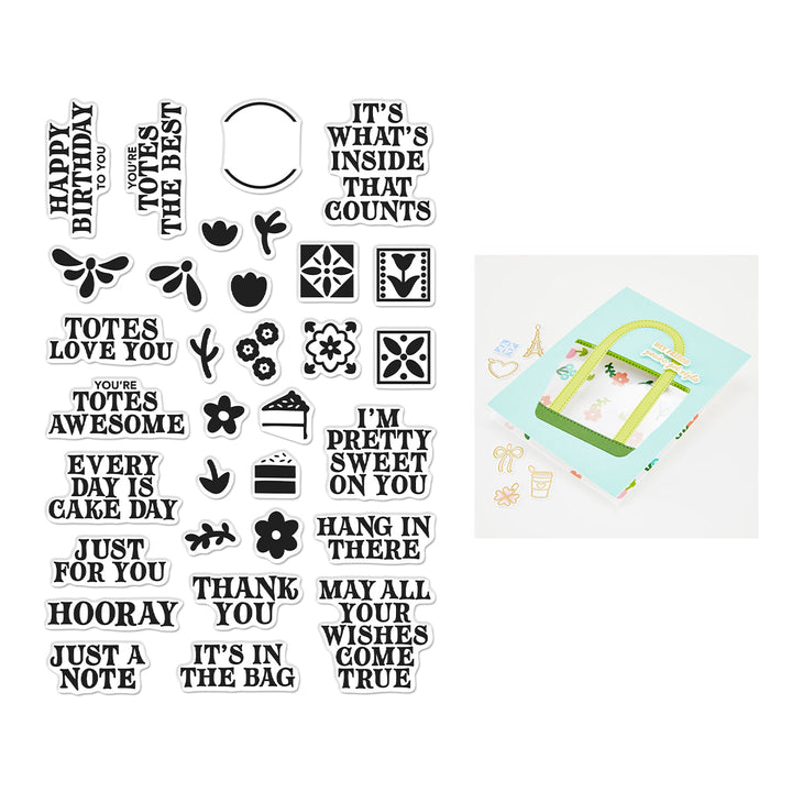 Totes the Best Stamp Set