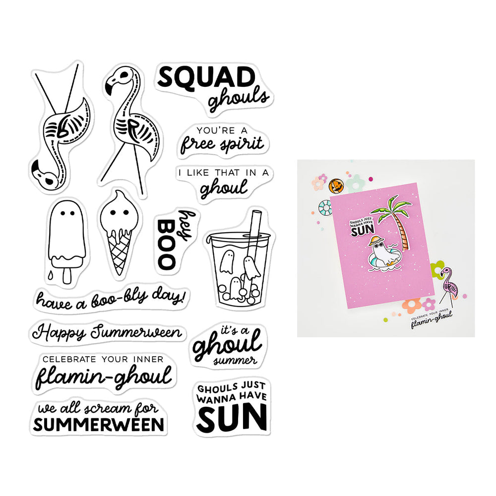 Ghoul Summer Stamp Set