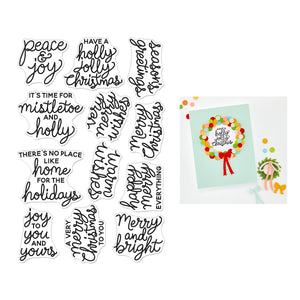 Very Merry Wishes Stamp Set