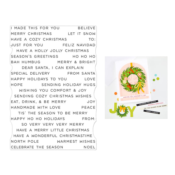 Season's Greetings Stamp Set
