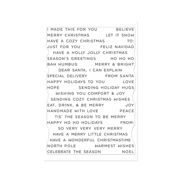Season's Greetings Stamp Set