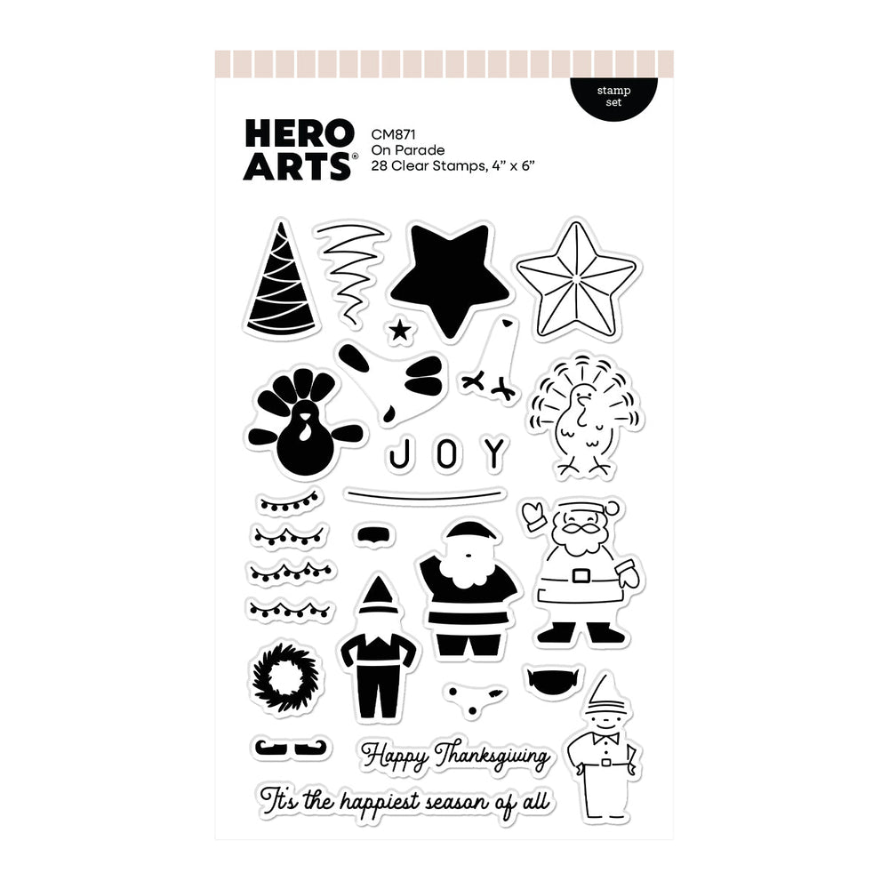 On Parade Stamp Set