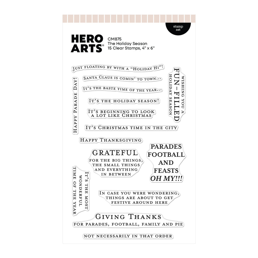 The Holiday Season Stamp Set