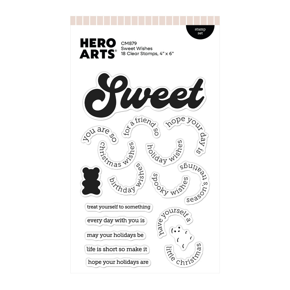 Sweet Wishes Stamp Set by Carly Tee