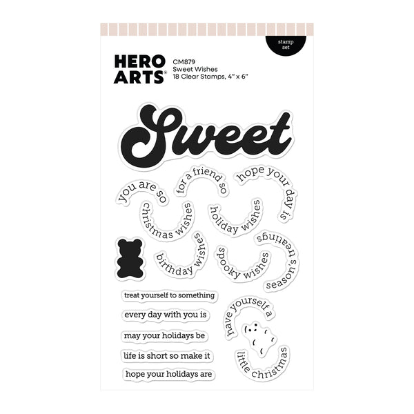Sweet Wishes Stamp Set by Carly Tee