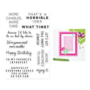 Birthdays Inside & Out Stamp Set