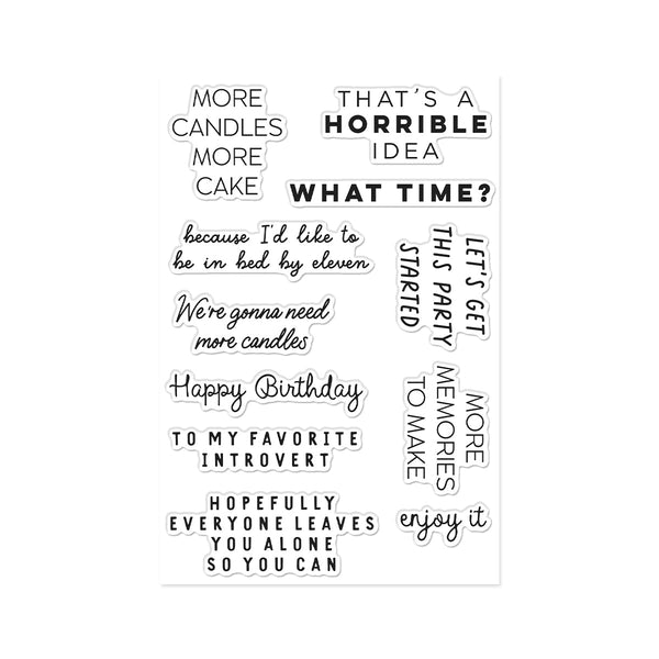 Birthdays Inside & Out Stamp Set