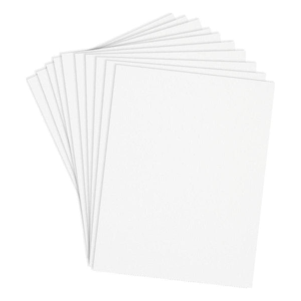 Classic White ColorWheel Cardstock 8.5" x 11" - 10 Sheets
