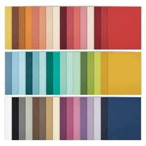 The Full 48 ColorWheel Cardstock Pack 8.5" x 11" - 1 each