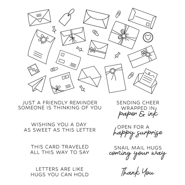 Send & Seal -  Clear Stamp of the Month
