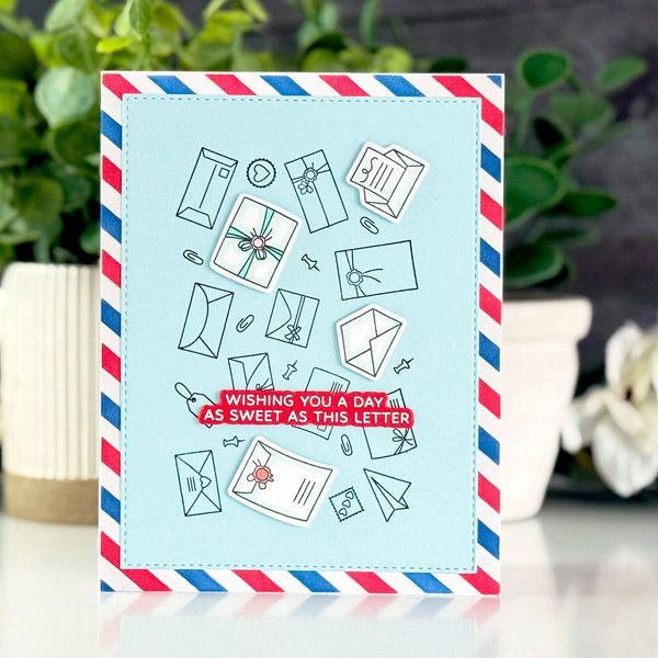 Send & Seal -  Clear Stamp of the Month