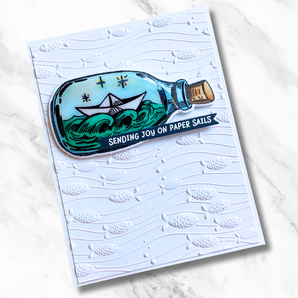 Paper Splash - Clear Stamp of the Month