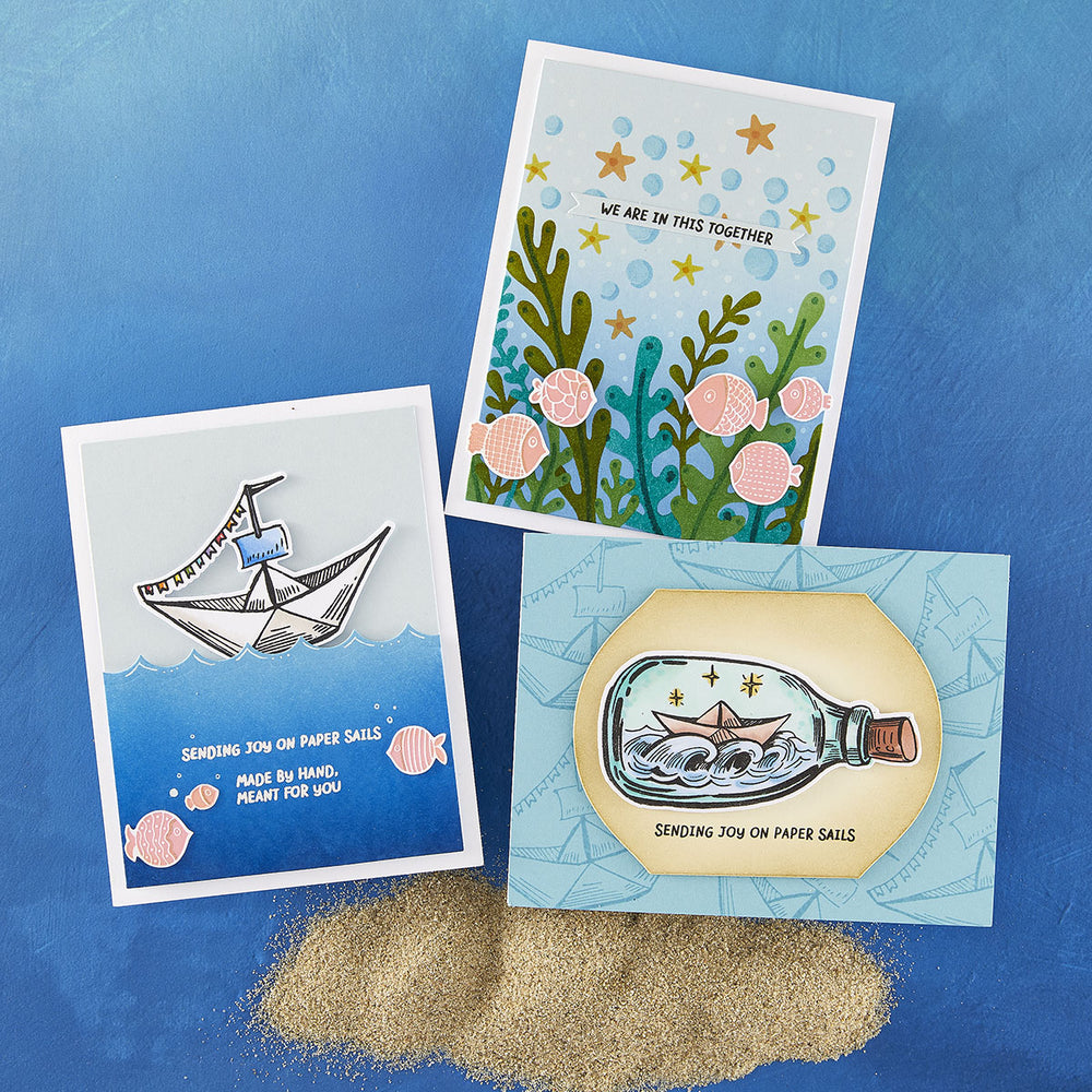 Paper Splash - Clear Stamp of the Month