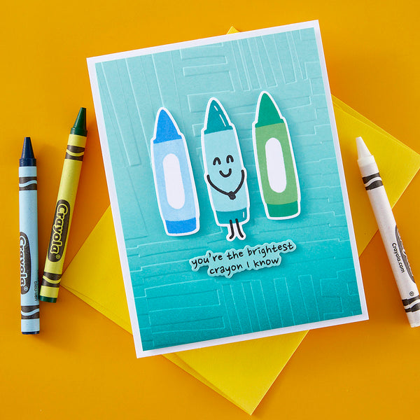 Crayon Creations -  Clear Stamp of the Month