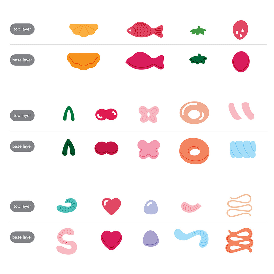 Candy Kebob Die Set by Carly Tee