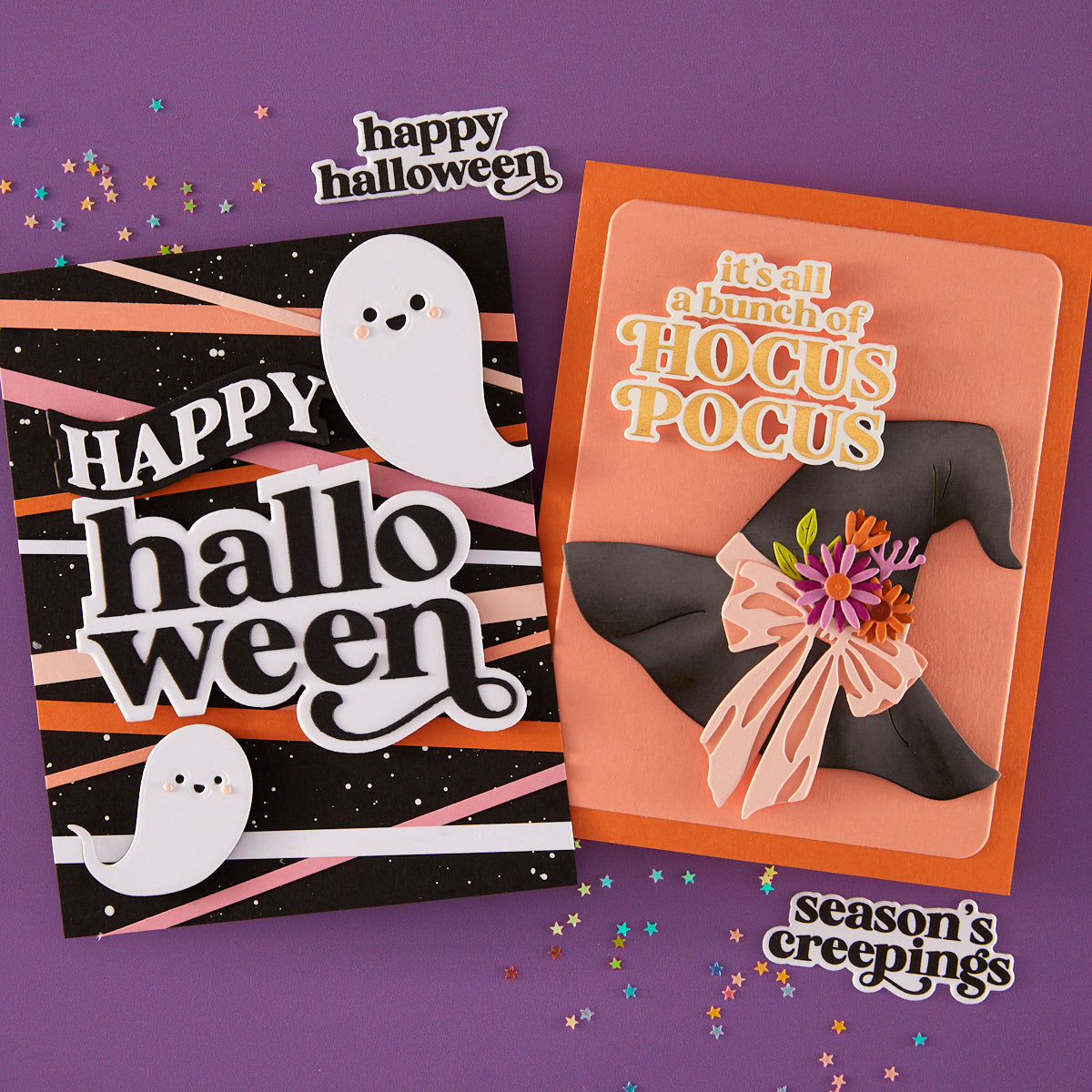 Hero Arts The Witch's Hat Etched Dies from the Hocus Pocus