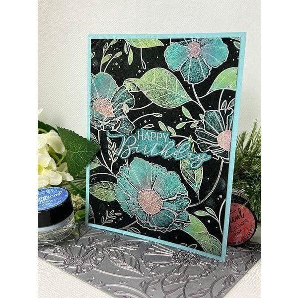 Cosmos Backdrop Press + Foil Plate