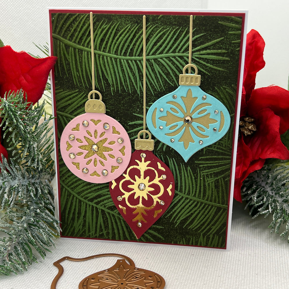 Vintage Layered Ornaments Etched Dies by Simon Hurley