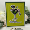 Martini Mood BetterPress Plate & Die Set