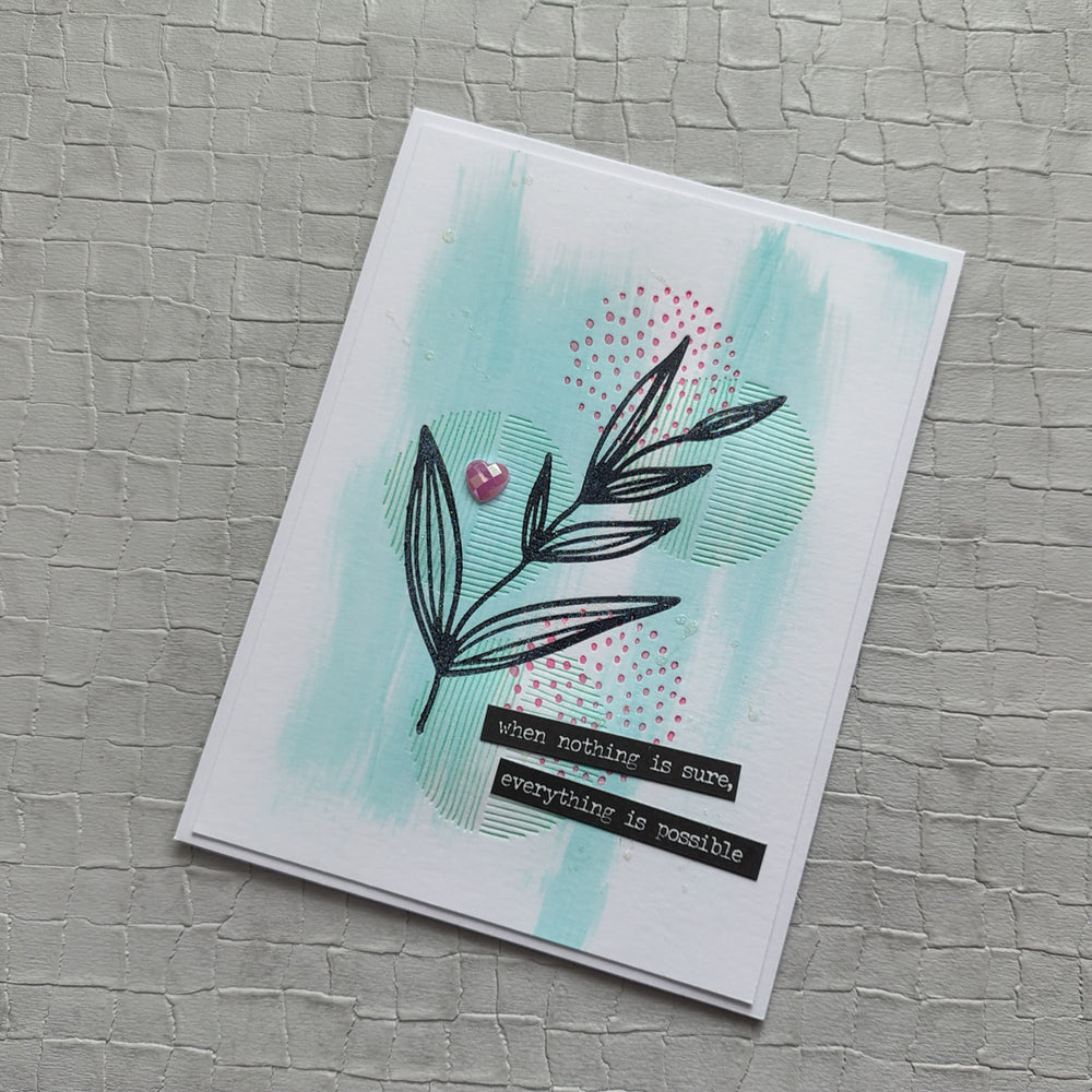 Growing Betterpress Plates & Die Set by Dina Wakley