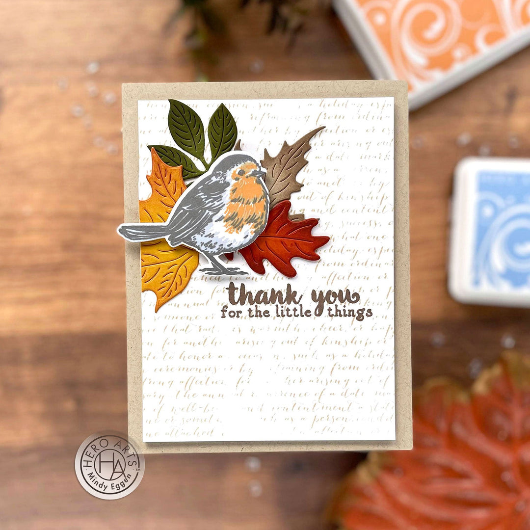 Script Bold Prints Cling Stamp