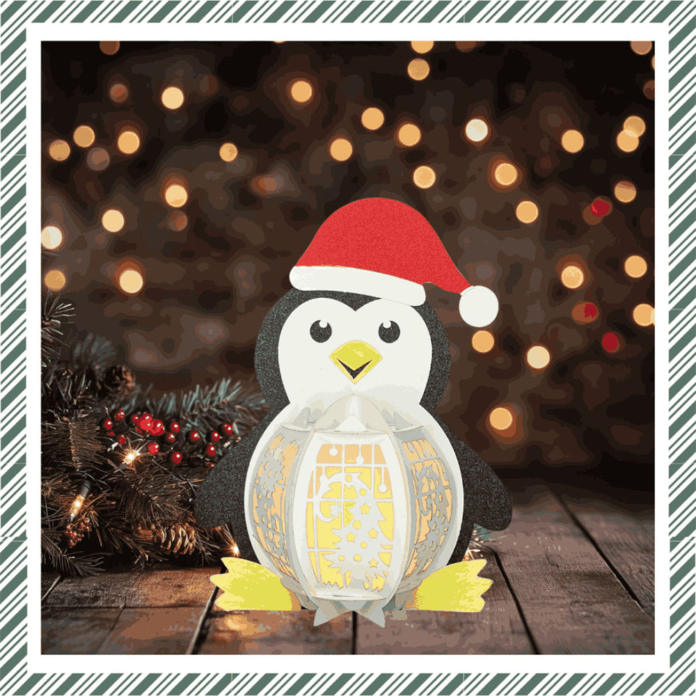 DIY Paper Lanterns - Penguin