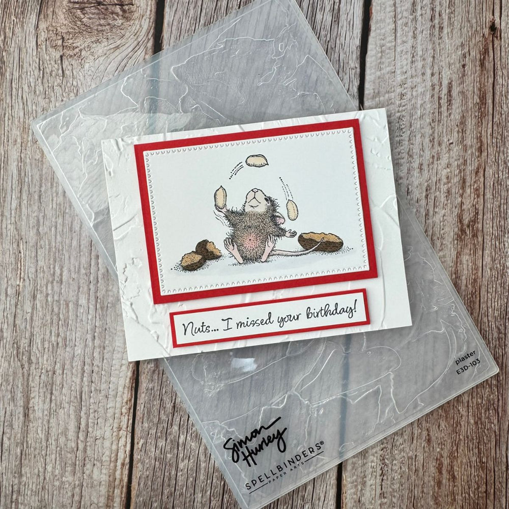 House-Mouse Nuts about You Cling Stamp Set