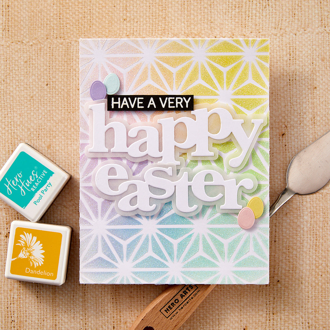 Happy Easter Stamp & Cut XL