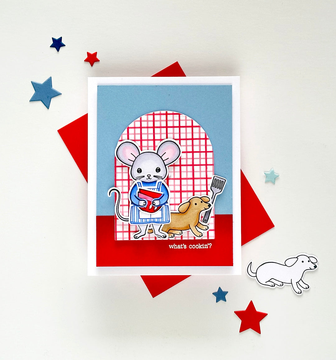 hero arts dress up stamp and cut You're Absolutely Fabulous Ully Cat's World