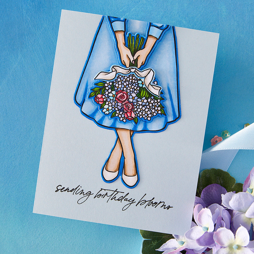 Summer Blooms Clear Stamp Set
