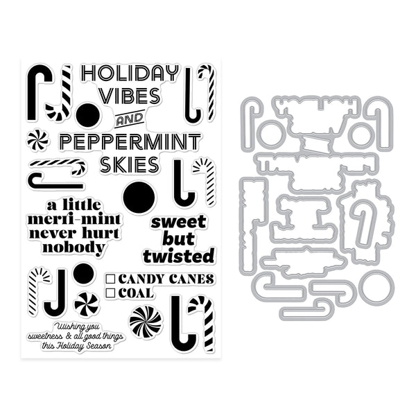 A Little Merri-Mint Stamp & Cut