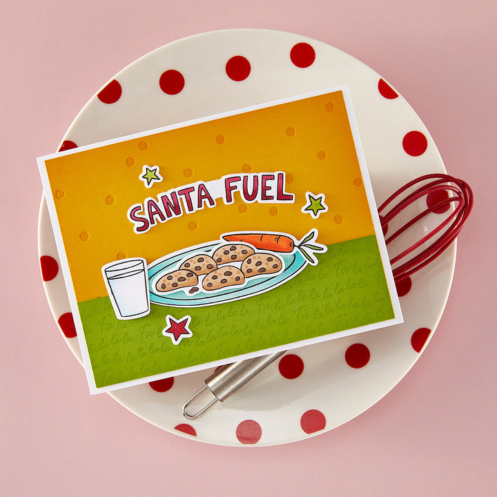 Santa Fuel Stamp & Cut Set
