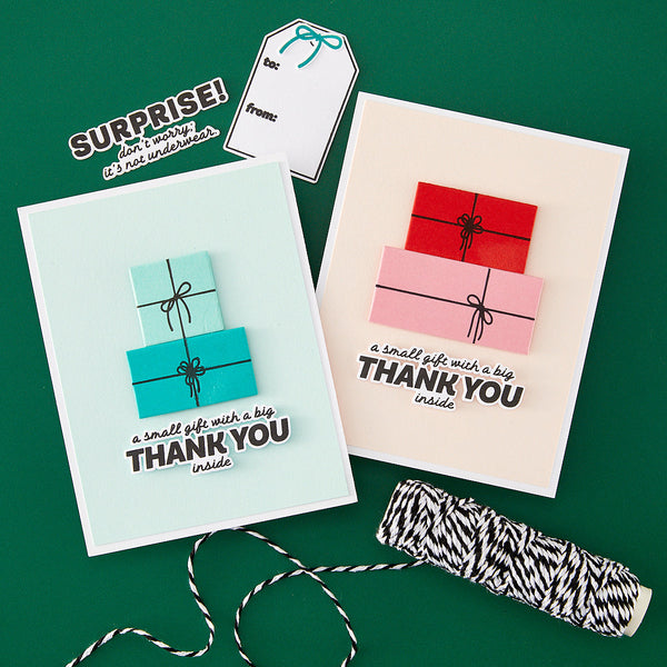 Just Because Stamp & Cut Set