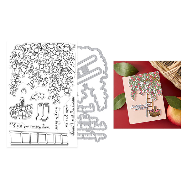 In The Orchard Stamp & Cut Set