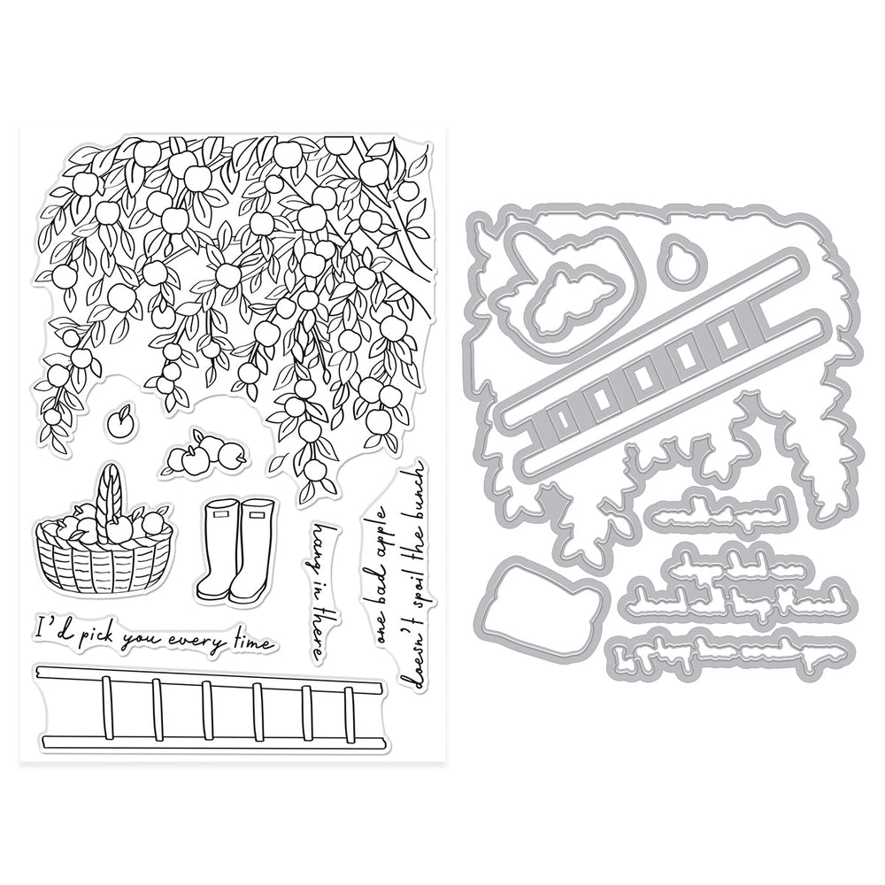 In The Orchard Stamp & Cut Set