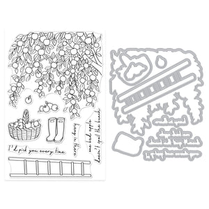 In The Orchard Stamp & Cut Set