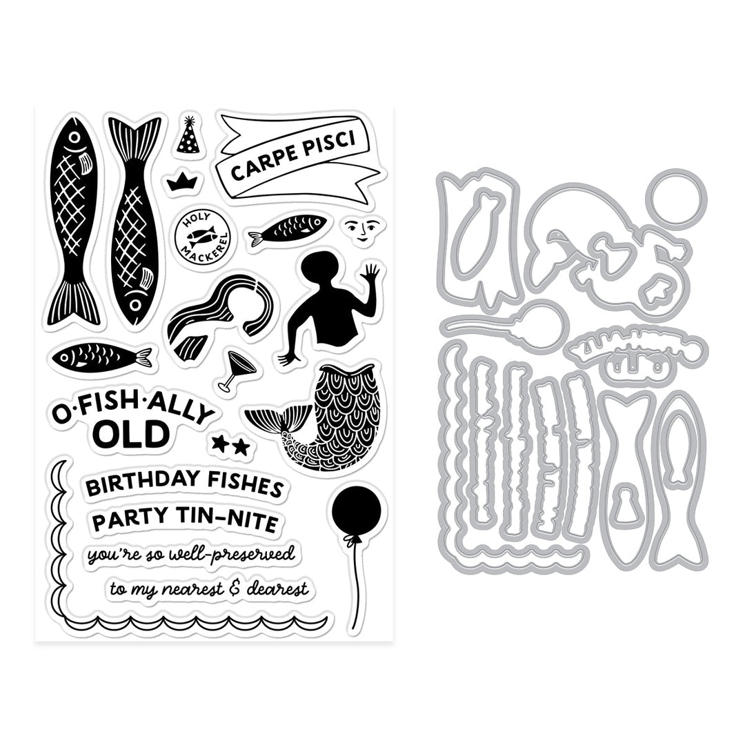 Hero Arts Well Preserved Stamp & Cut Set