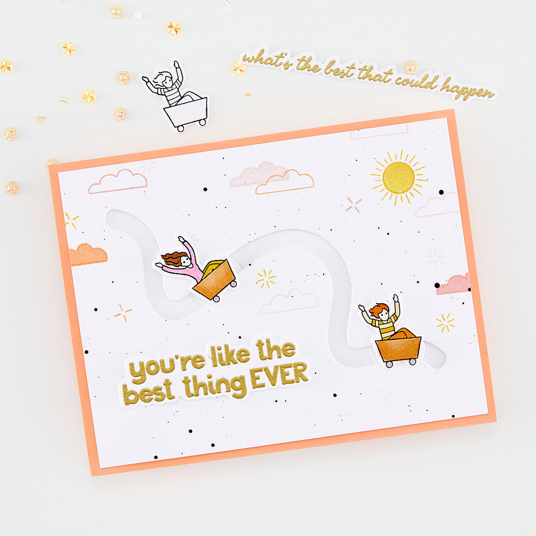 Hero Arts We All Started Somewhere Clear Stamp Set