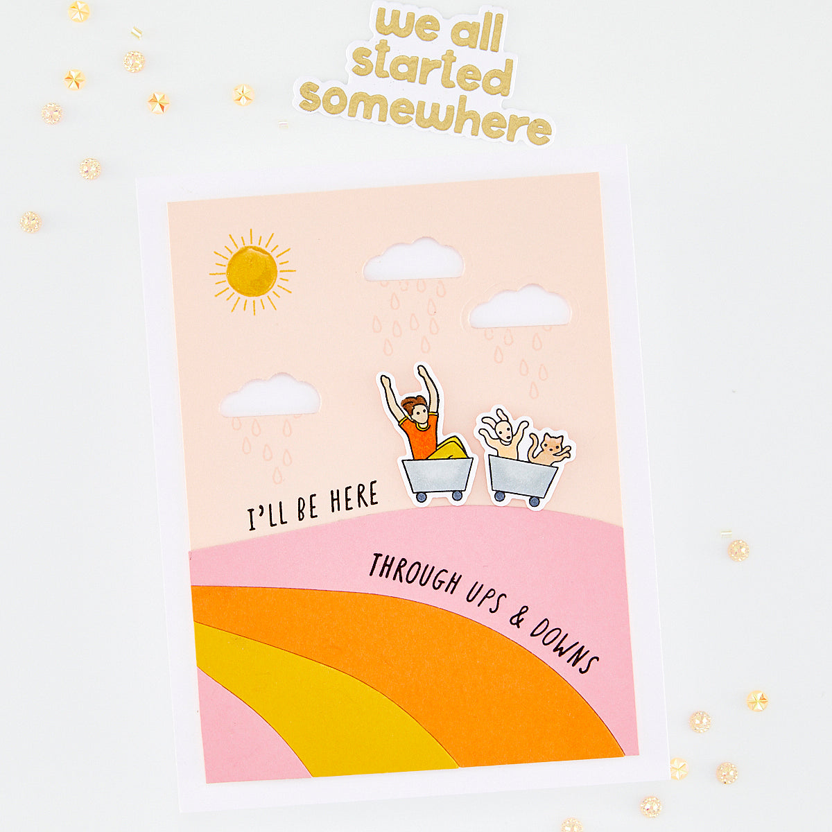 Hero Arts Wild Ride Clear Stamp Set | Hero Arts