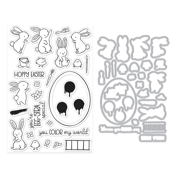 Color My World Stamp & Cut Set