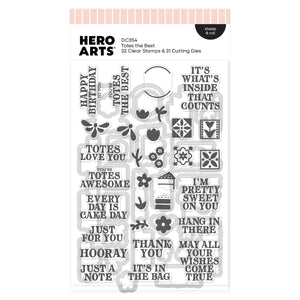 Totes the Best Stamp & Cut