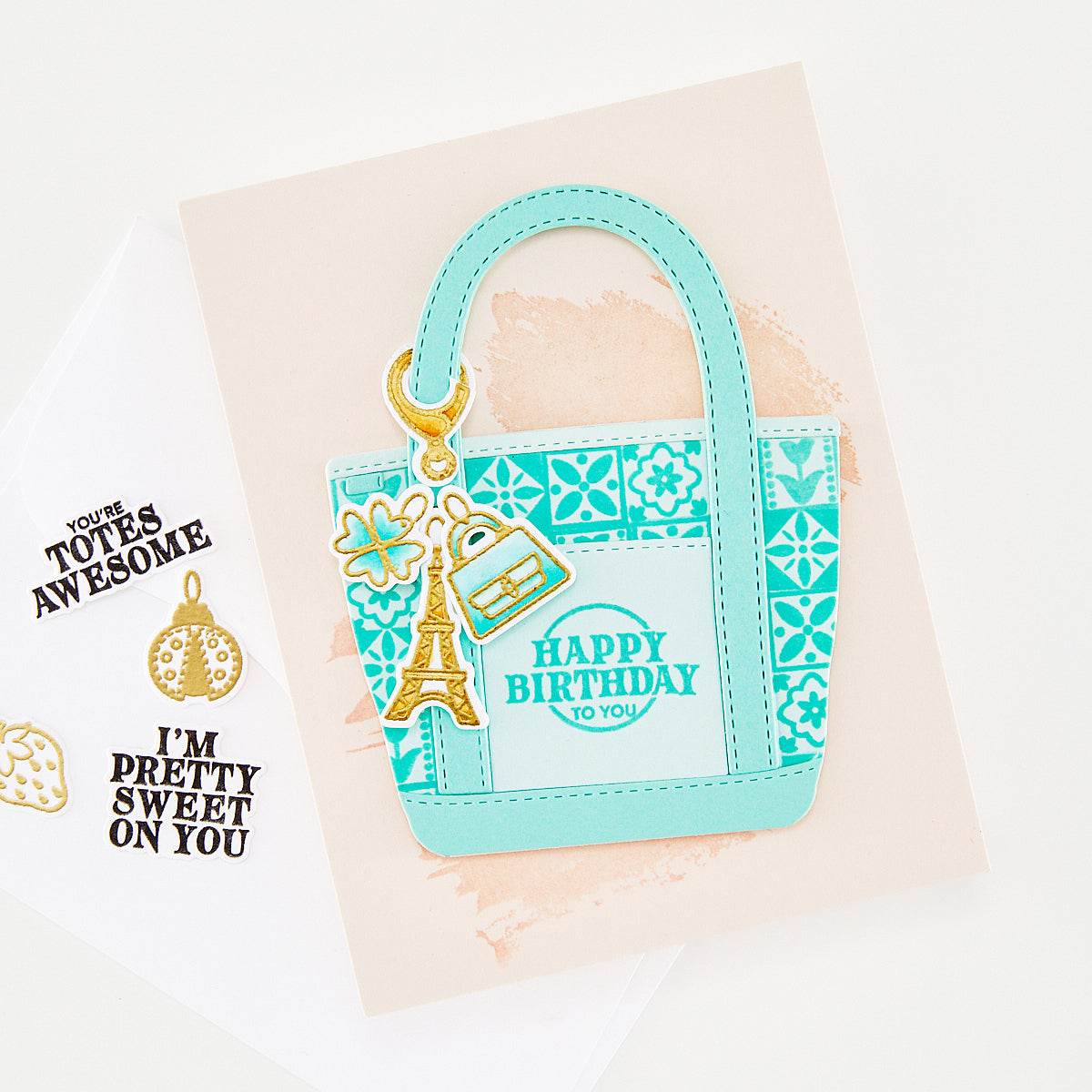 Totes the Best Stamp & Cut