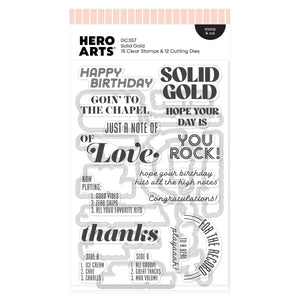 Solid Gold Stamp & Cut