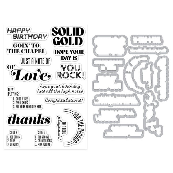 Solid Gold Stamp & Cut