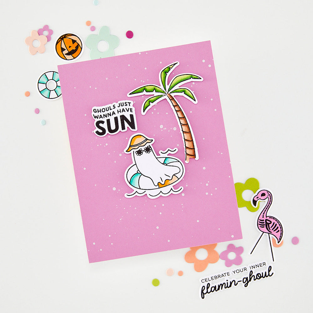 Beach Boos Stamp Set