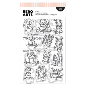 Very Merry Wishes Stamp & Cut